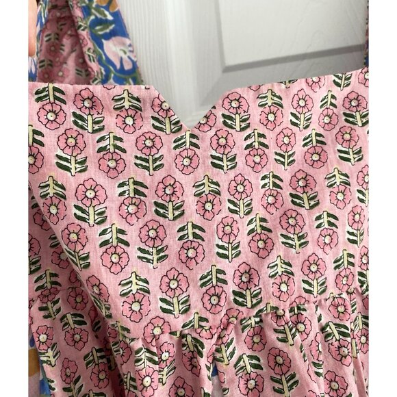 Alix of Bohemia Printed L/S Top with Lace up Back, size Small - Picture 4 of 15